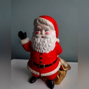 Vintage Santa Claus Duncan Ceramics 1973